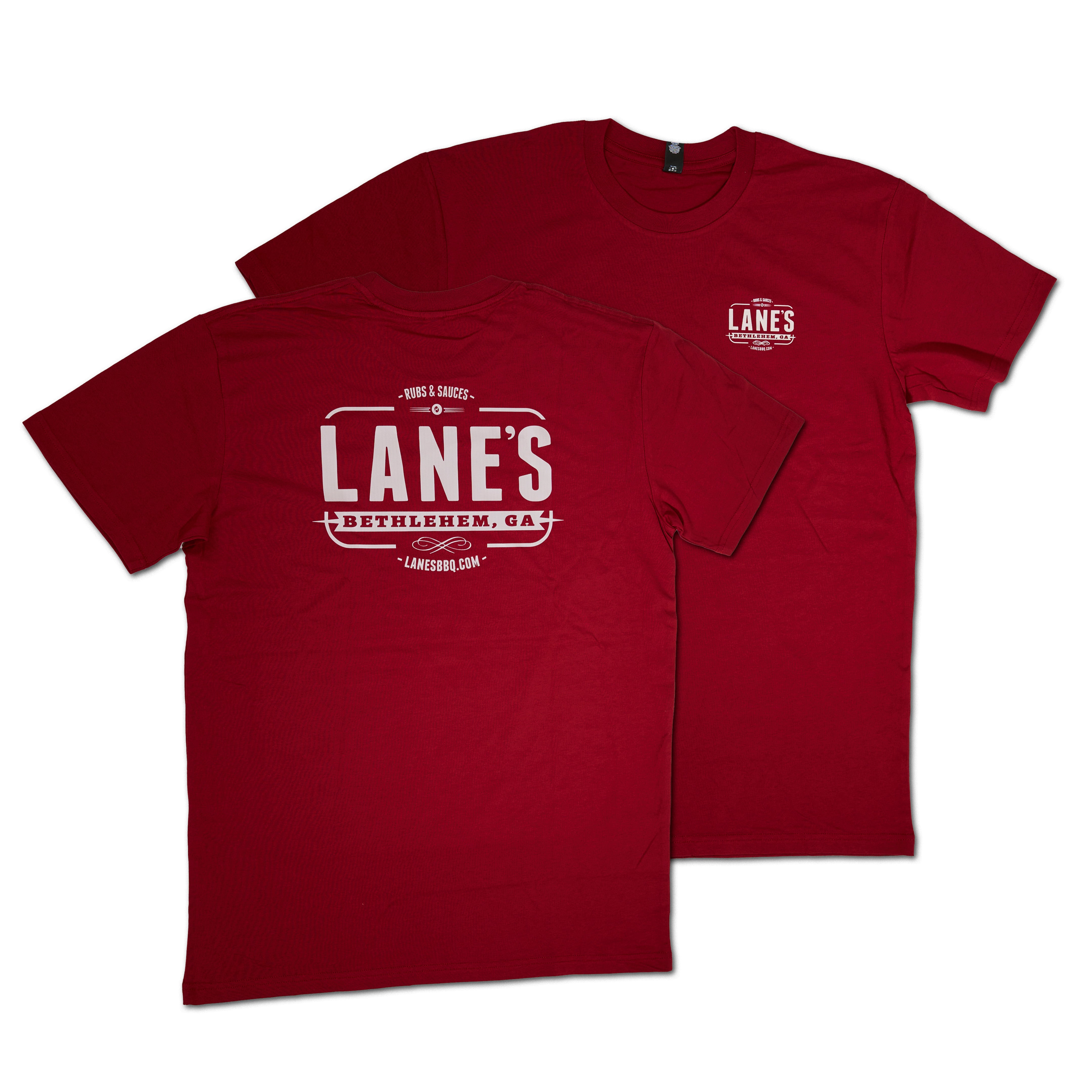 Signature Lane's T Shirt - Cardinal