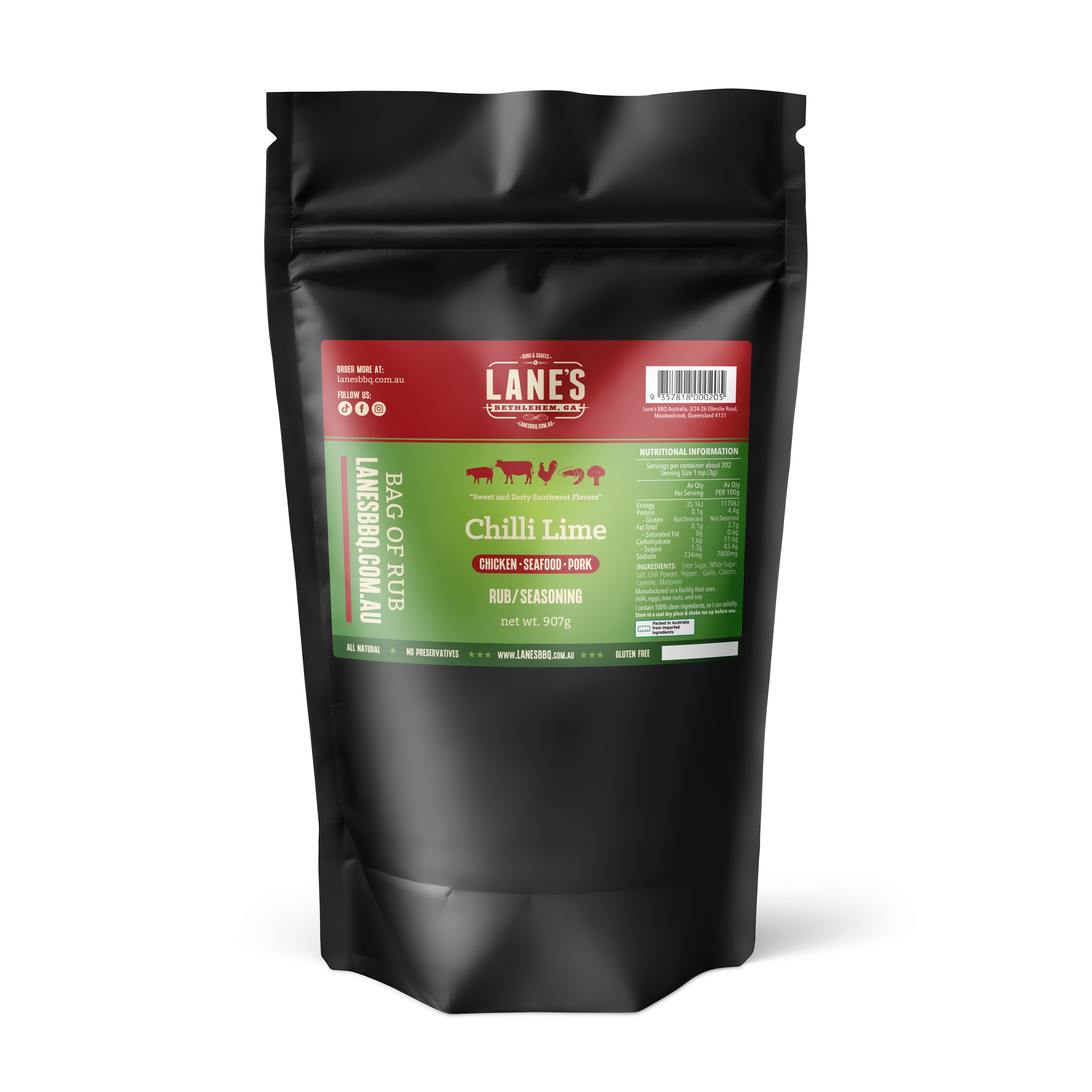 Chilli Lime Rub