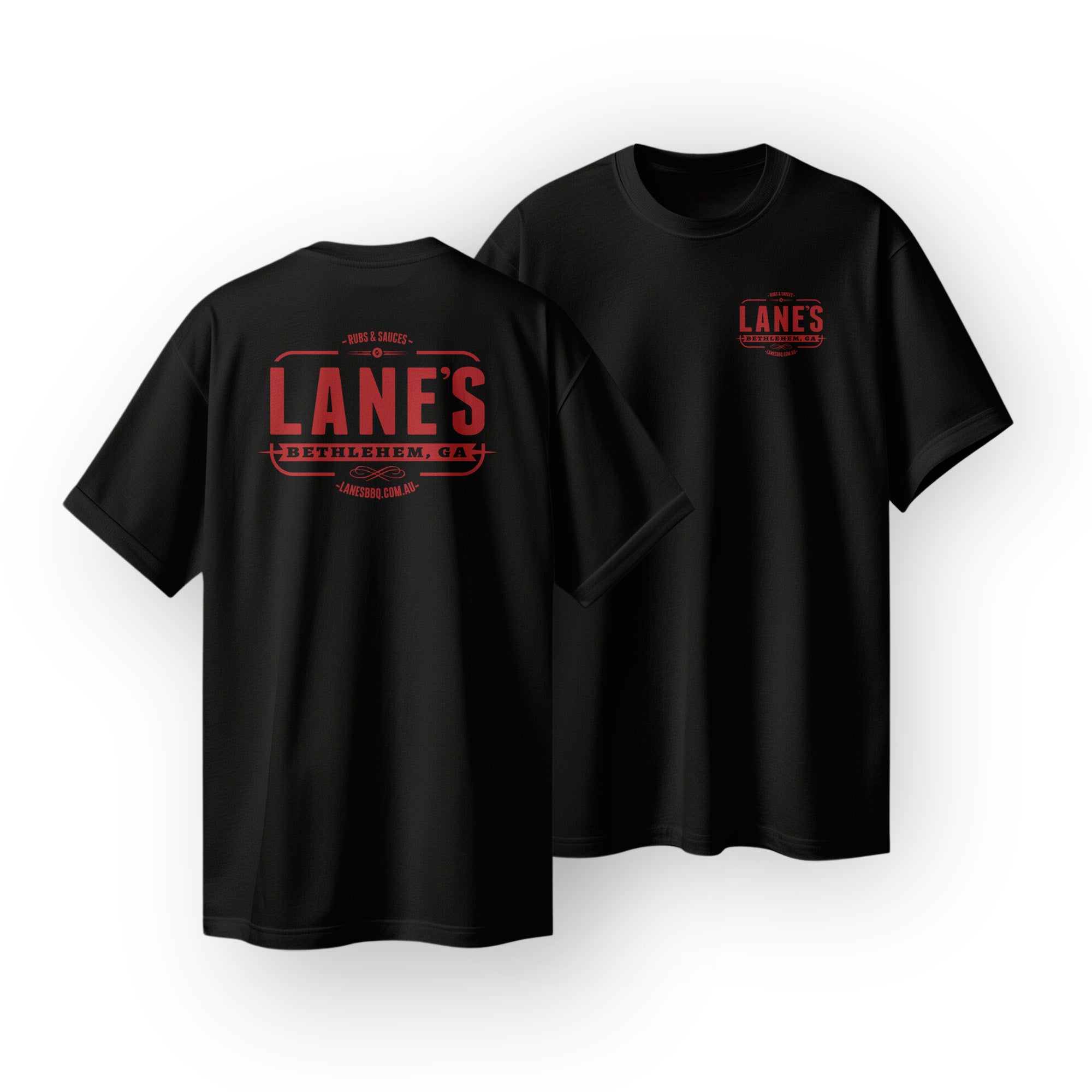 Lane's Classic T Shirt - Black