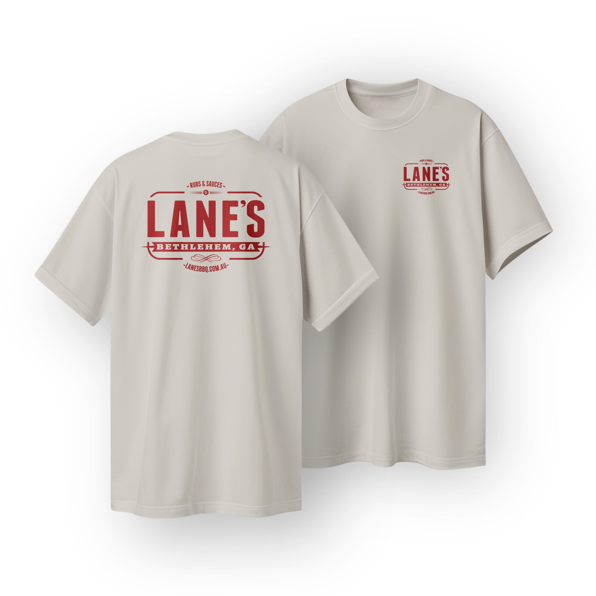 Lane's Classic T Shirt - Bone