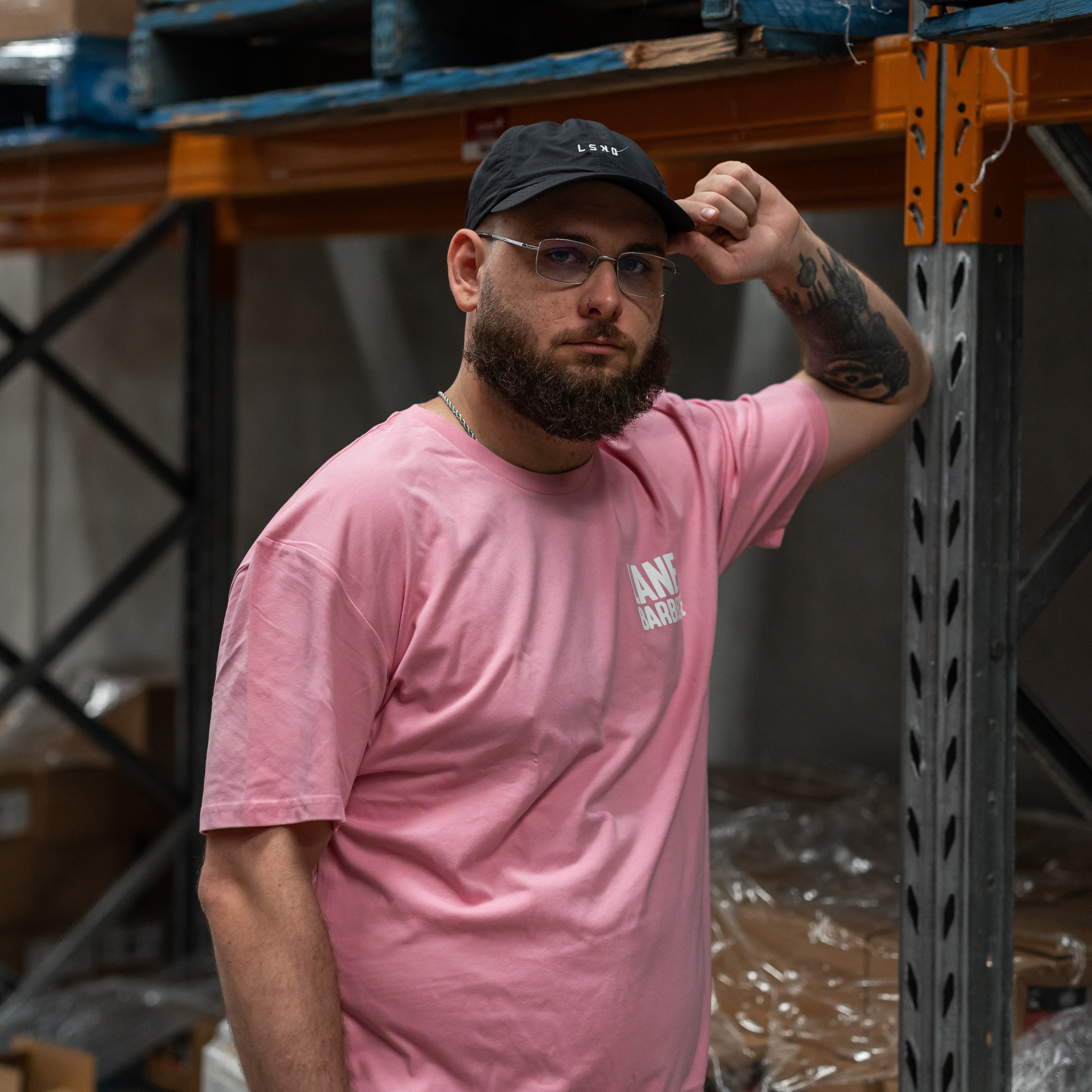 Pig Head Shirt - Pink