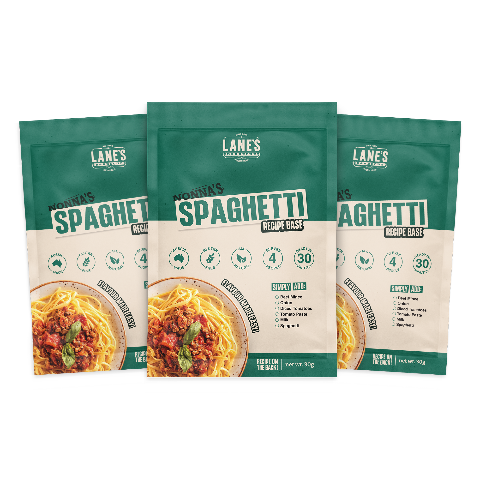 Nonna’s Spaghetti Recipe Base 3pk
