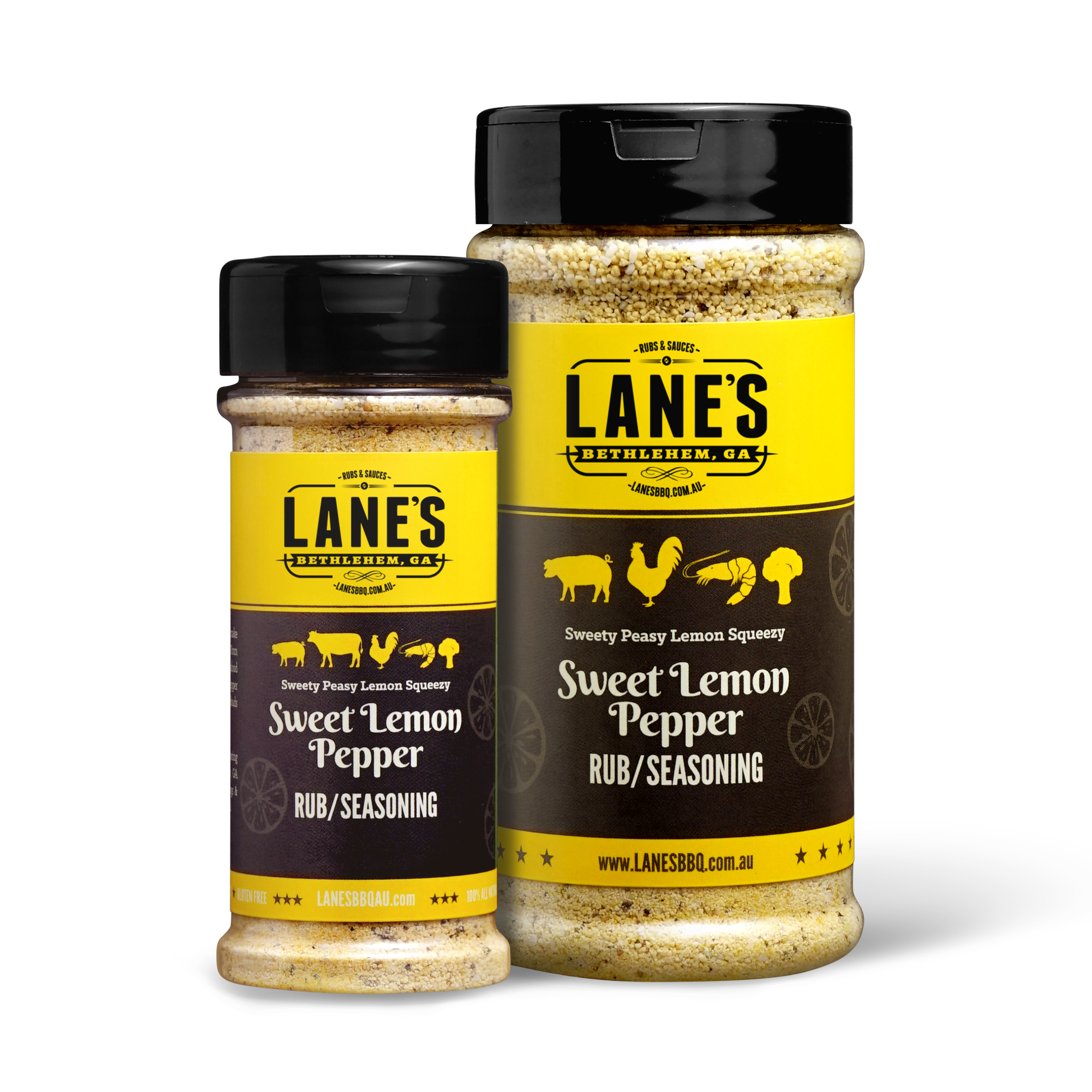 Sweet Lemon Pepper Rub
