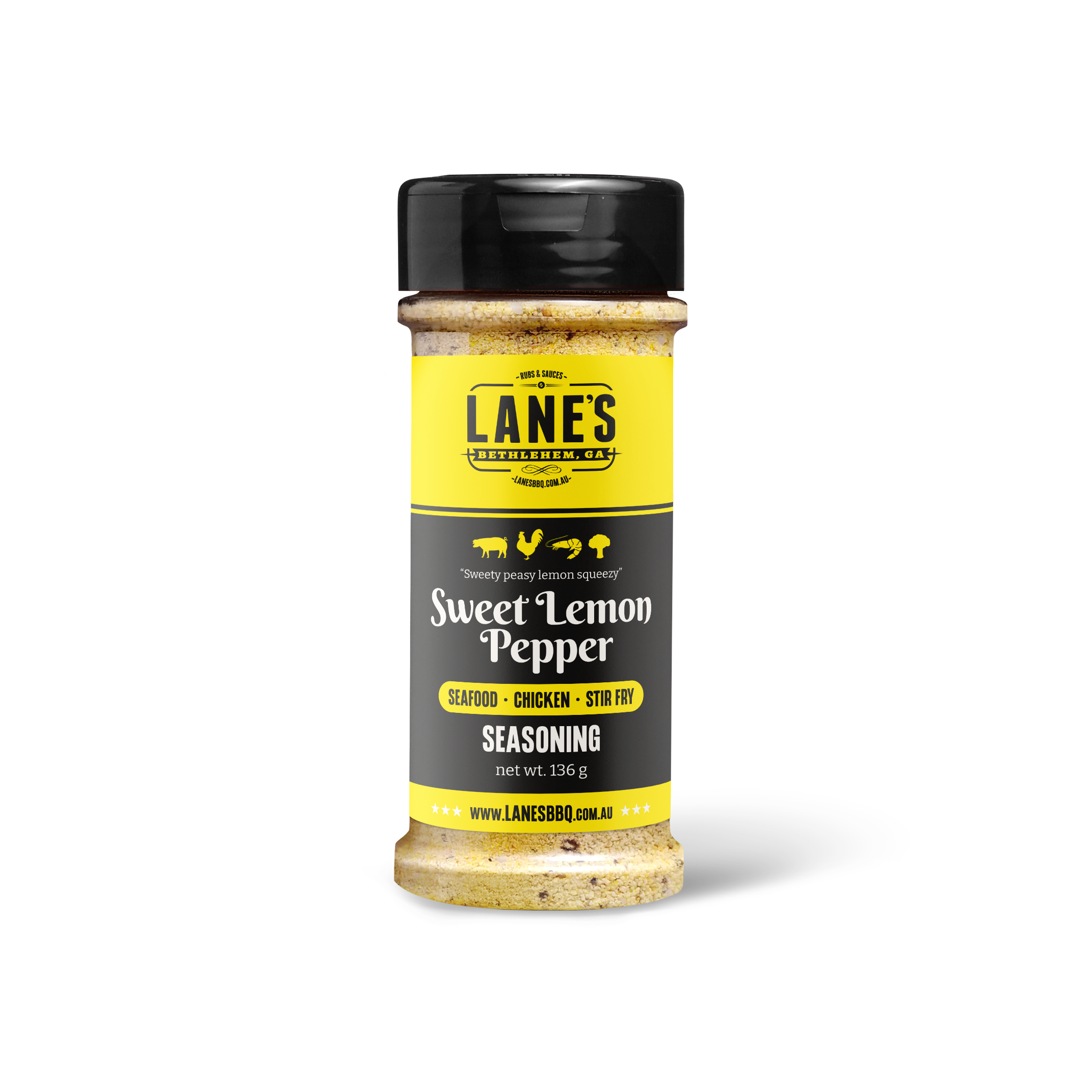 Sweet Lemon Pepper Rub