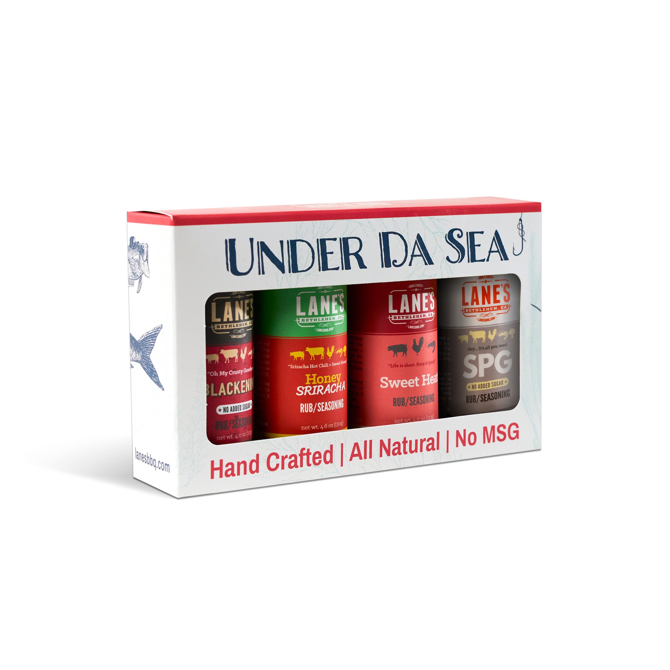 UNDER DA SEA - 4 RUB GIFT SET