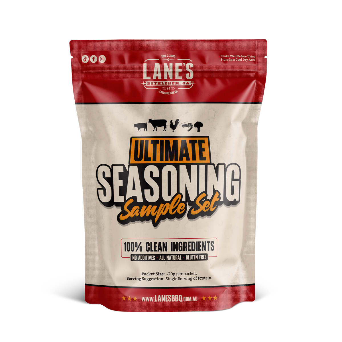 Sample Rub Set - Try all 23