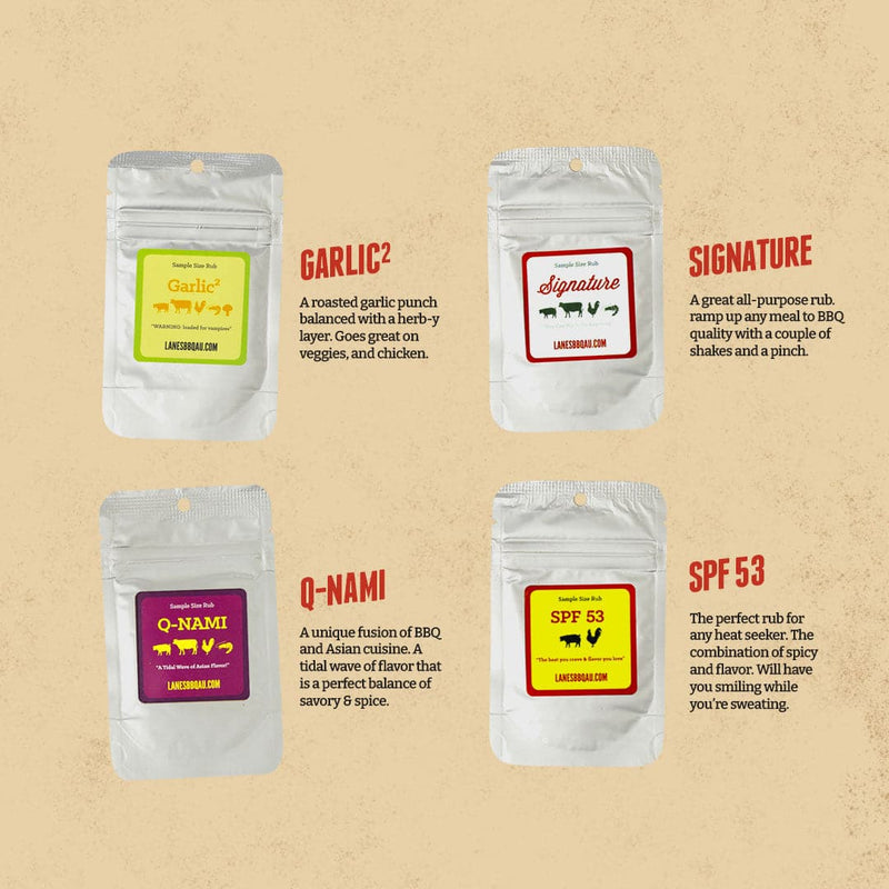 Seasoning Powder Sample Ultimate Seasoning Sample Set - Try all 26